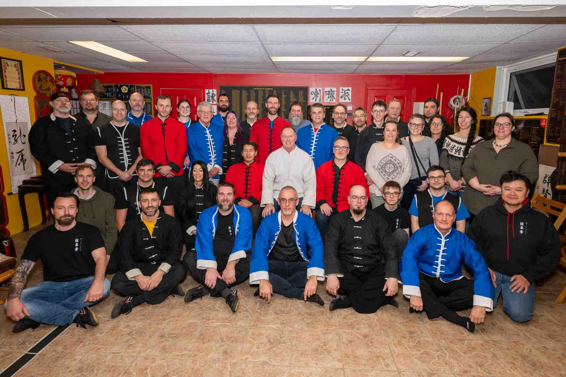 Photo de groupe d’archive de l’Académie
